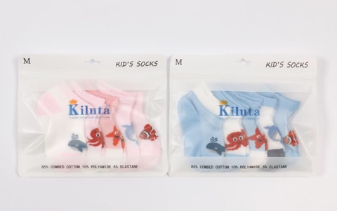 Sét 5 Đôi Tất Lưới Kids Socks -kiluta cho bé