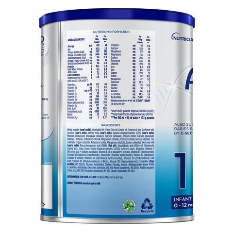 Sữa Aptamil Profutura Cesarbiotik 1 380g – Dinh Dưỡng Cao Cấp Cho Bé 0-12 Tháng