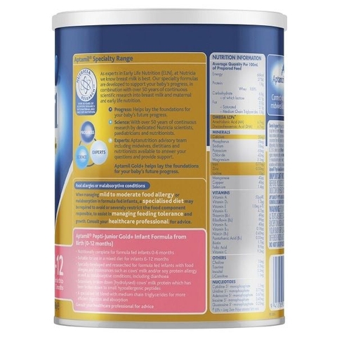 So Sánh Sữa Bột Aptamil Pepti Junior 450g Và Aptamil AllerPro Syneo 1 – Sữa Thủy Phân Cho Bé Dị Ứng Đạm Sữa Bò, Tiêu Hóa Kém, Tăng Miễn Dịch Từ Sơ Sinh