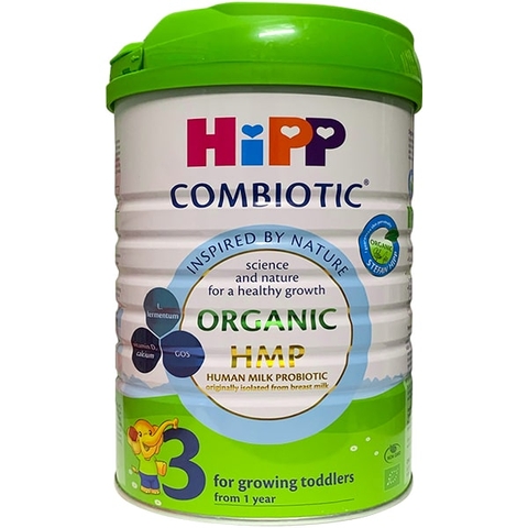 🍼 SỮA HiPP COMBIOTIC ORGANIC SỐ 3 – SỮA HỮU CƠ CHUẨN CHÂU ÂU CHO BÉ TỪ 12 THÁNG TUỔI