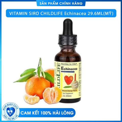 Siro Tăng Đề Kháng Và Miễn Dịch Childlife Echinacea Dạng Giọt