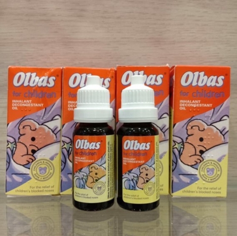 TINH DẦU XÔNG MŨI TRỊ NGẠT OLBAS 12ML (3 THÁNG+) UK