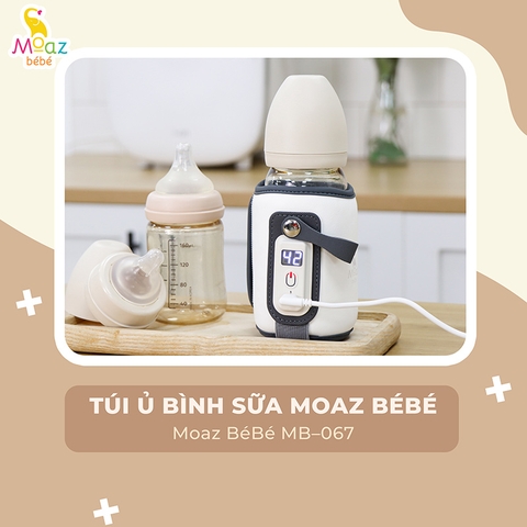 Túi Ủ Bình Sữa Moaz BéBé MB-067 – Túi Giữ Ấm Bình Sữa Di Động Cho Bé Sơ Sinh Khi Đi Du Lịch, Ra Ngoài Chơi, Giữ Nhiệt 12h