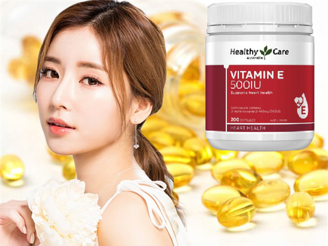 VITAMIN E HEALTHY CARE 500IU 200 viên của ÚC - mẫu mới nhất