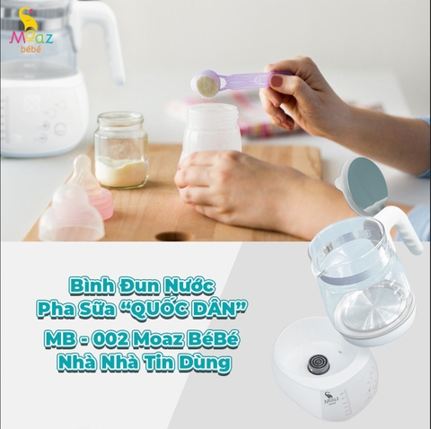 BÌNH ĐUN NƯỚC PHA SỮA THÔNG MINH MOAZ BÉBÉ MB – 002