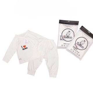 Quần áo sơ sinh bé trai bé gái họa tiết I LOVE MAMA & PAPA