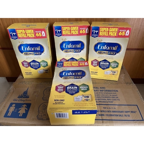 Sữa bột Enfamil Neuro Pro Infant Formula 0-12Th (Hộp giấy) 890G