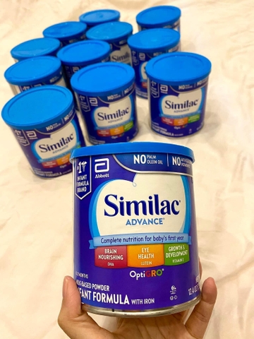 Sữa bột Similac Advance Infant Formula 352g dành cho bé từ 0-12 tháng