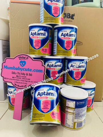 Sữa Bột Aptamil Pepti Junior Úc 450g cho bé dị ứng đạm sữa bò từ 0-12 tháng