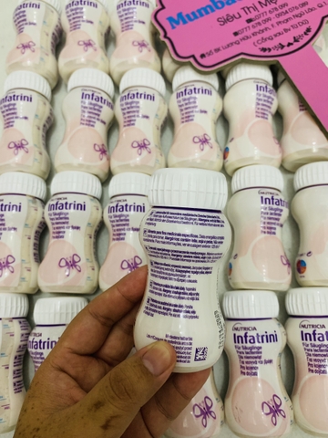 Sữa nước Infatrini Đức cao năng lượng giúp bé tăng cân 0-18 tháng chai 125ml