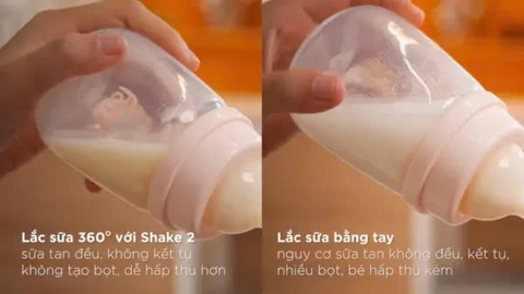 Máy lắc và giữ ấm bình sữa thông minh cho bé Shake 2 Fatzbaby
