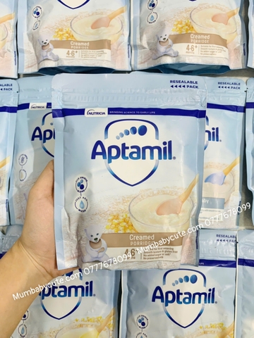 Bột Ăn Dặm Aptamil Anh Túi 125g Cho Bé Từ 4 Tháng