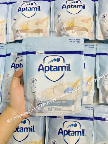 Bột Ăn Dặm Aptamil Anh Túi 125g Cho Bé Từ 4 Tháng