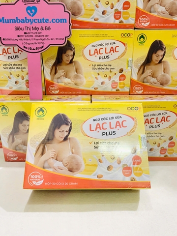 Ngũ cốc Dr.Maya Lạc Lạc Plus hỗ trợ lợi sữa 30 gói