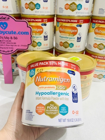 Sữa Bột Enfamil Nutramigen 561g Giải Pháp Dinh Dưỡng Cho Trẻ Dị Ứng Đạm Sữa Bò Từ 0-12 Tháng