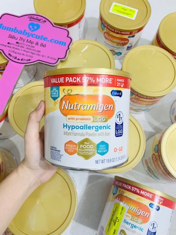 Sữa Bột Enfamil Nutramigen 561g Giải Pháp Dinh Dưỡng Cho Trẻ Dị Ứng Đạm Sữa Bò Từ 0-12 Tháng