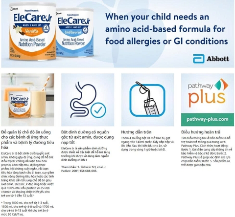 EleCare Jr Vanilla Chính Hãng 2025: Review Chi Tiết, Giá Bán, Thành Phần, Lợi Ích, Cách Pha Bột Dinh Dưỡng Dựa Trên Axit Amin Với DHA & Lutein Cho Trẻ Từ 1 Tuổi Trở Lên