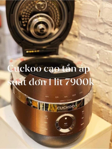 Nồi nấu cao tần áp suất đơn Cuckoo