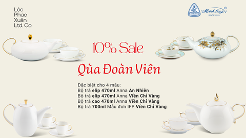 BỘ TRÀ AN NHIÊN VIỀN VÀNG MINH LONG | HỒ CHÍ MINH VŨNG TÀU GIẢM 10%