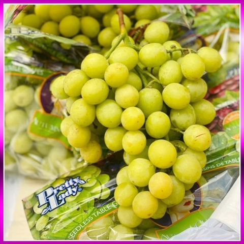 Nho xanh Mỹ Pretty Lady