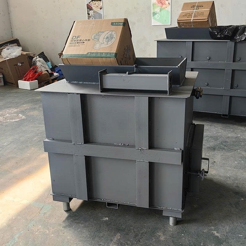 lò đốt rác không khói