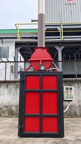 lò đốt tẩy sơn