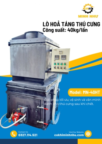 lò hoả táng thú cưng