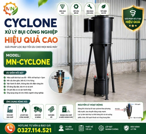 Cyclone xử lý bụi