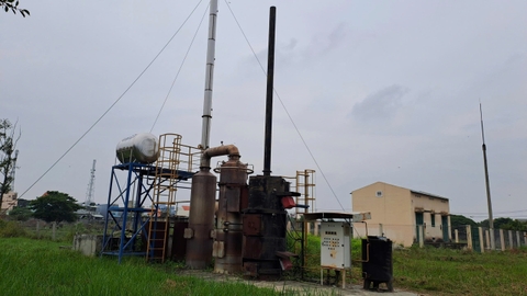 lò đốt rác y tế