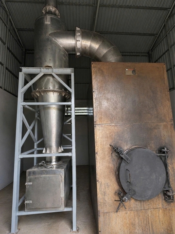 lò đốt rác thải y tế