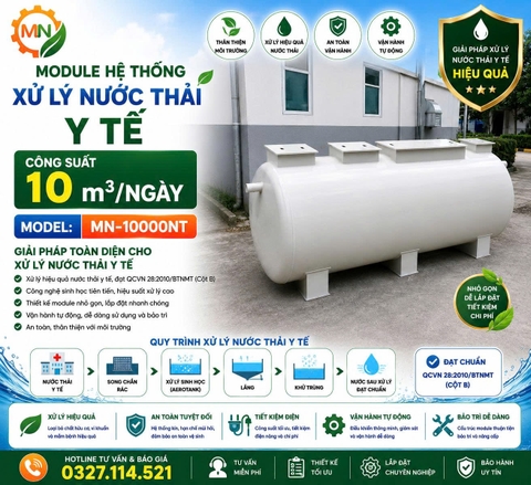 Xử lý nước thải y tế