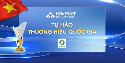 Điện máy Hòa Phát tự hào Thương hiệu quốc gia 2024
