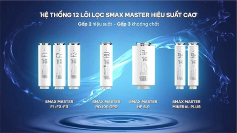 Công nghệ Karofi SMAX Master cho máy lọc nước cao cấp