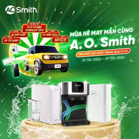 Mùa hè may mắn cùng A. O. Smith