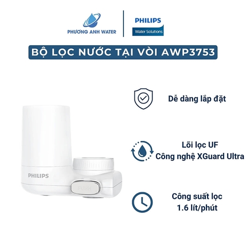 Bộ lọc nước tại vòi Philips AWP3753