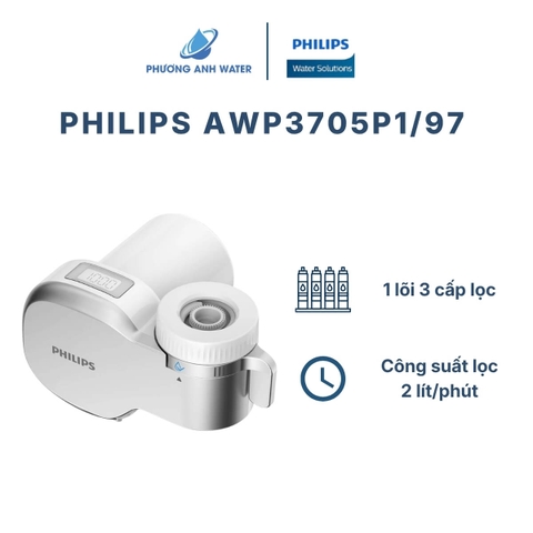 [Sản phẩm mới] Bộ lọc nước tại vòi Philips AWP3705P1/97