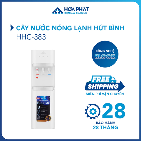 Cây nước nóng lạnh hút bình Hòa Phát HHC383