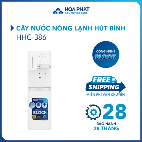 Cây nước nóng lạnh hút bình Hòa Phát HHC386