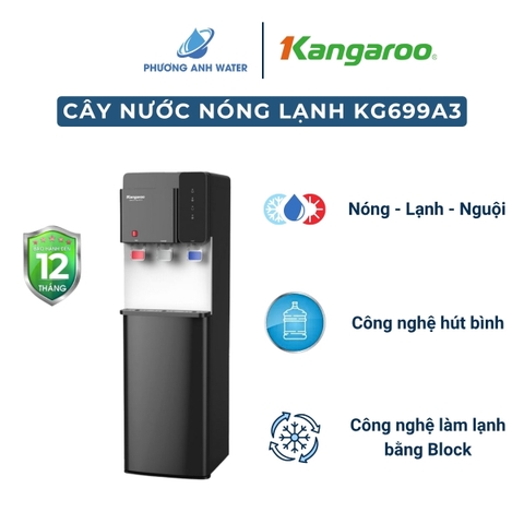 Cây nước nóng lạnh hút bình Kangaroo KG699A3