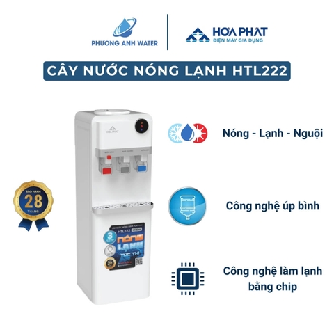 Cây nước nóng lạnh úp bình Hòa Phát HTL222