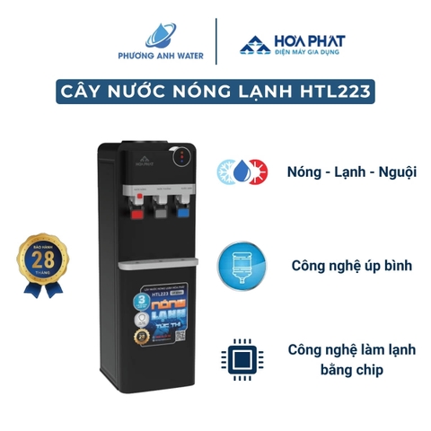 Cây nước nóng lạnh úp bình Hòa Phát HTL223