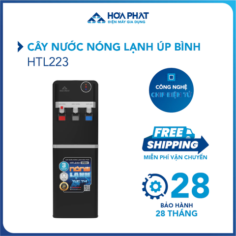Cây nước nóng lạnh úp bình Hòa Phát HTL223