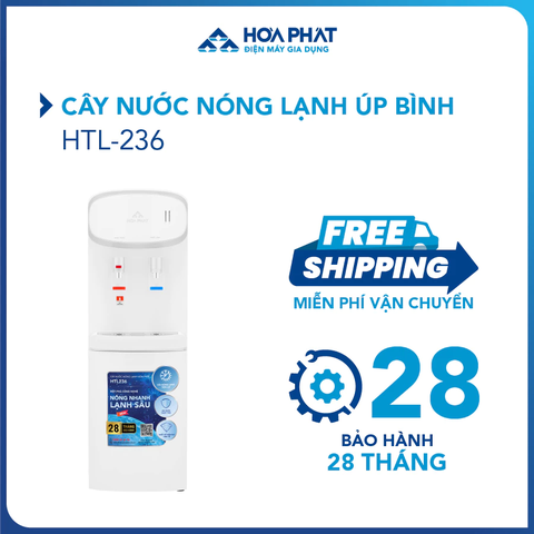 Cây nước nóng lạnh úp bình Hòa Phát HTL236