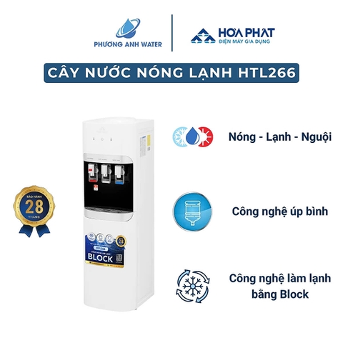 Cây nước nóng lạnh úp bình Hòa Phát HTL266