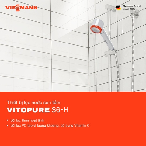Thiết bị lọc nước vòi sen Viessmann Vitopure S6-H