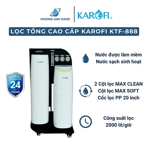 Lọc tổng trung tâm cao cấp Karofi KTF-888
