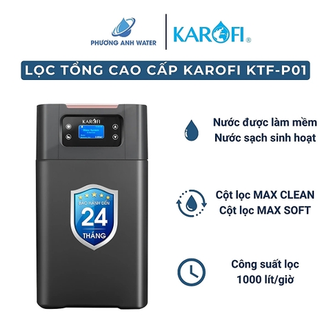 Lọc tổng trung tâm cao cấp Karofi KTF-P01