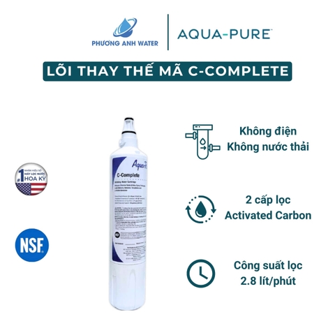 Lõi C-Complete thay cho máy lọc nước Aqua-Pure™ CTM-02, HCD-CS01