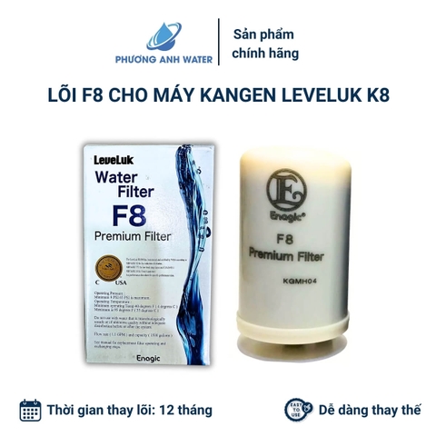 Lõi lọc F8 dùng cho máy lọc nước ION Kiềm Kangen K8
