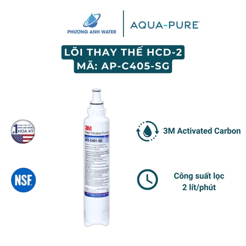 Lõi AP2-C405-SG thay cho máy lọc nước Aqua-Pure™ HCD-2